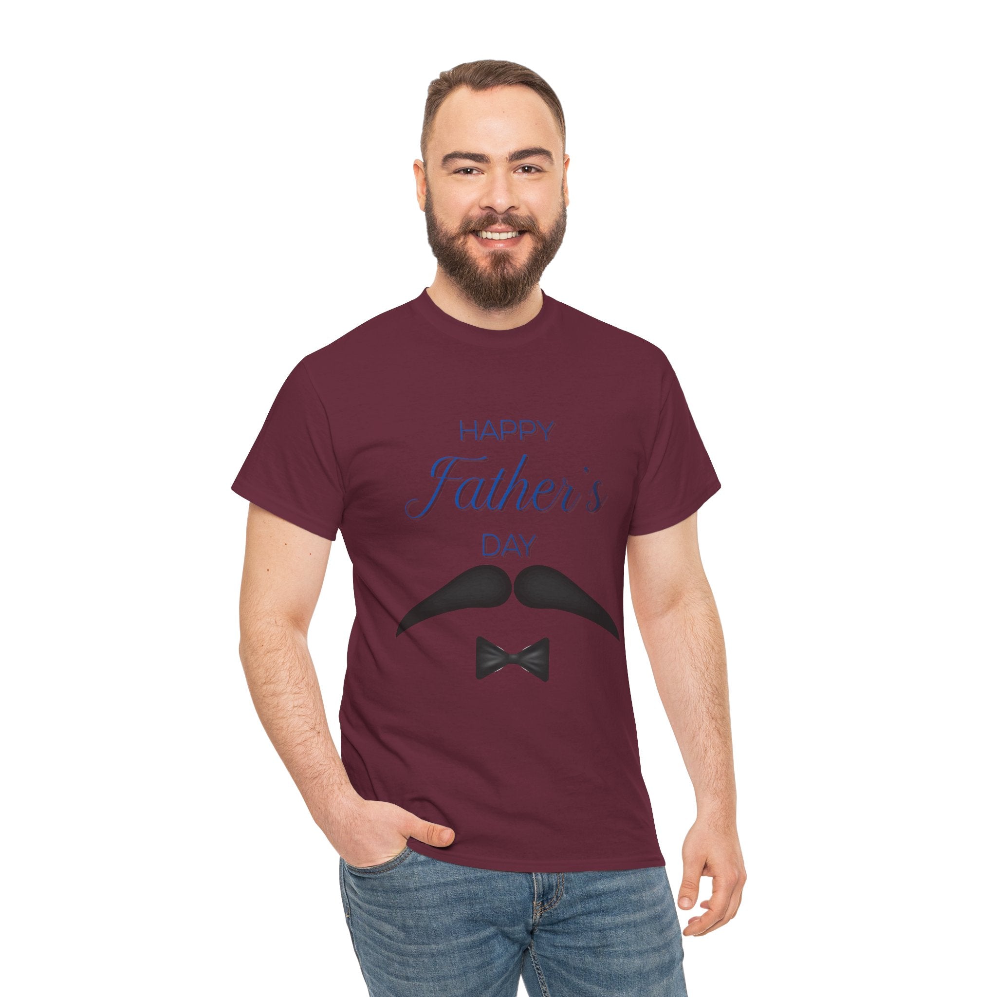 Modern Happy Fathers Day Attractive Design-DAD