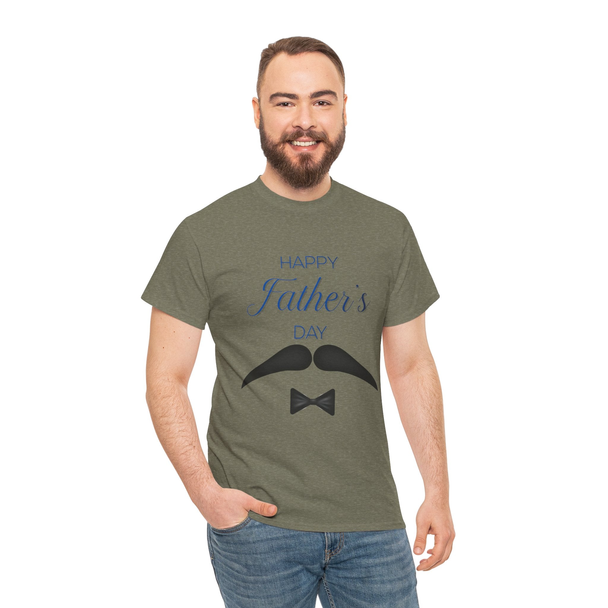 Modern Happy Fathers Day Attractive Design-DAD