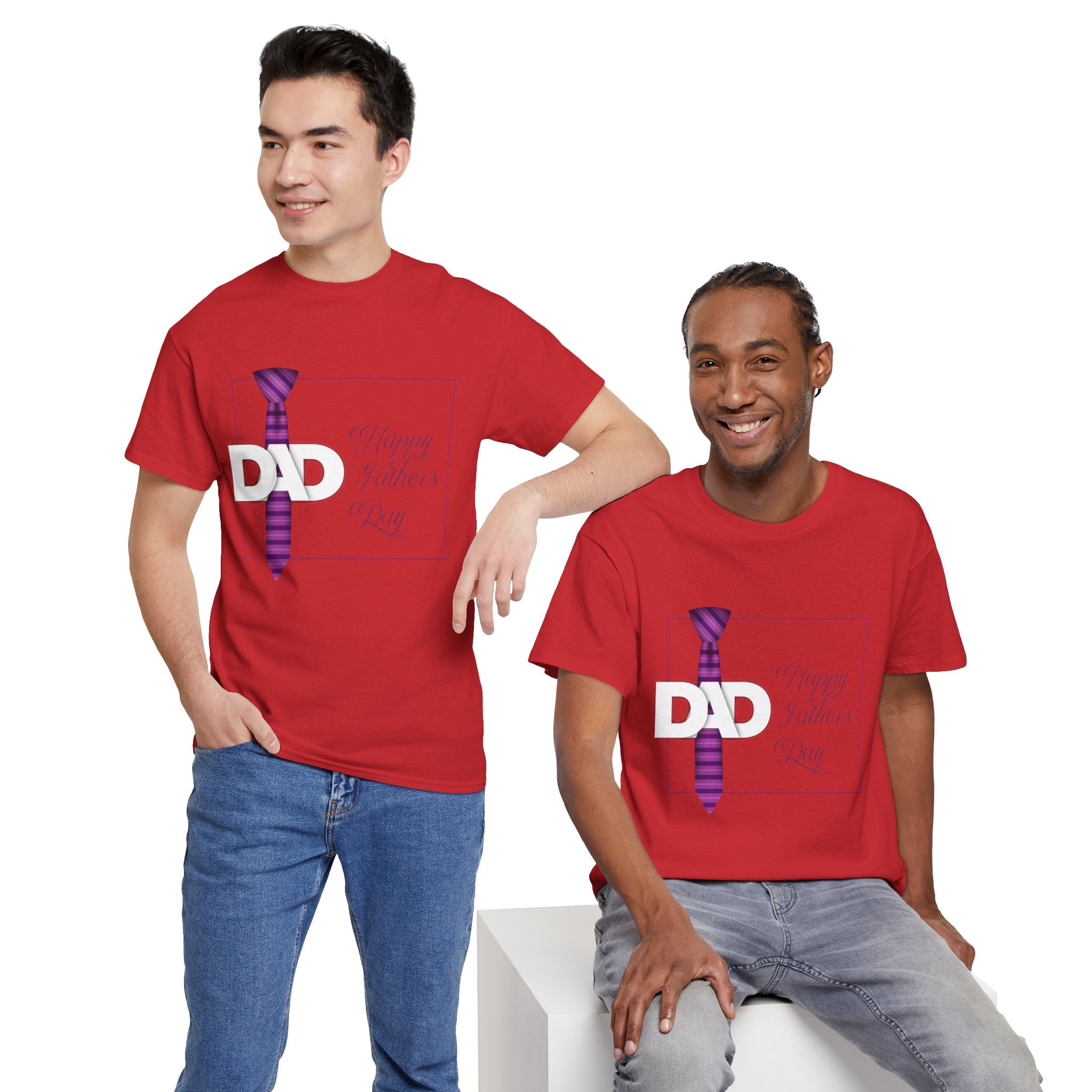 Modern Happy Fathers Day Attractive Design-DAD