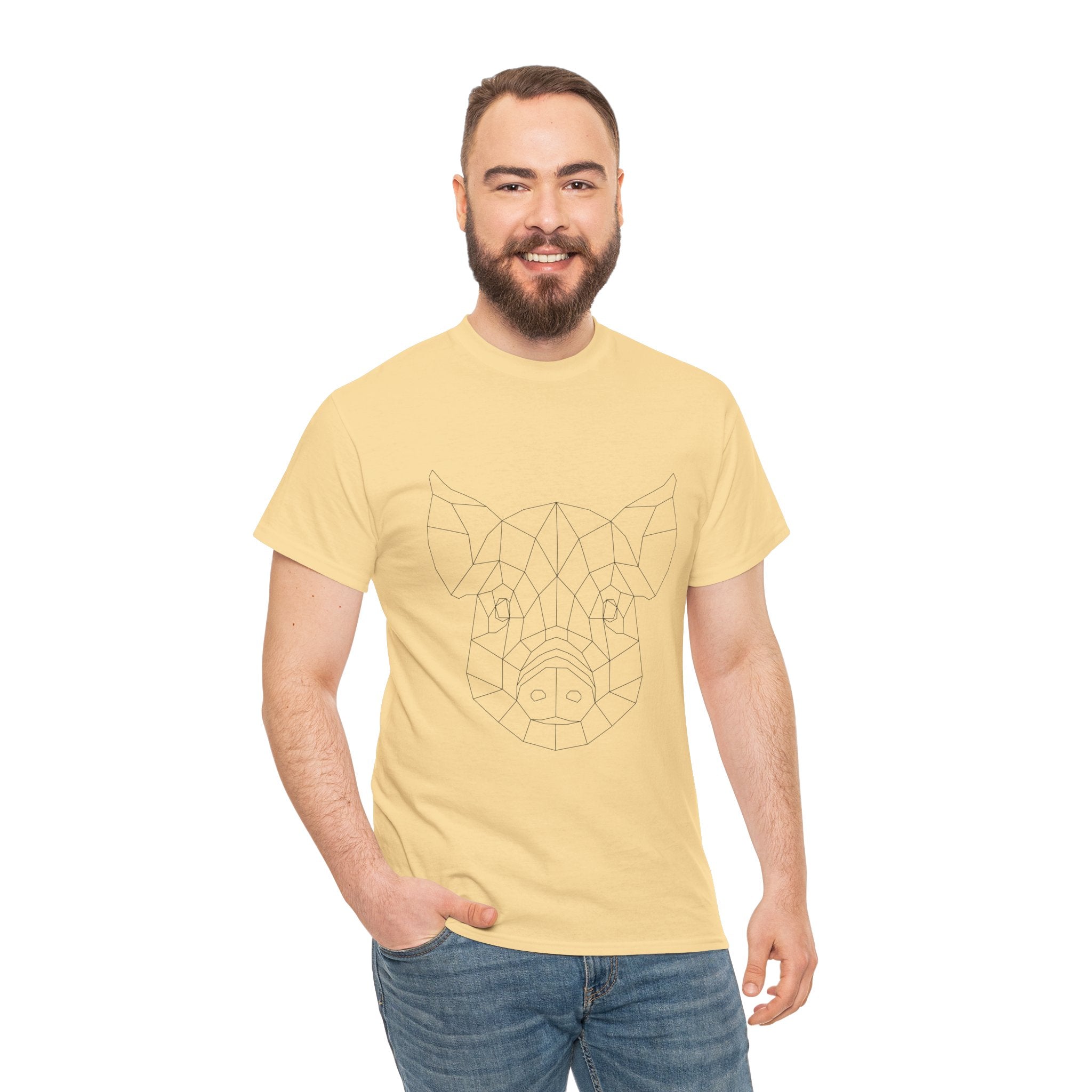 Pig-Animal Geometric