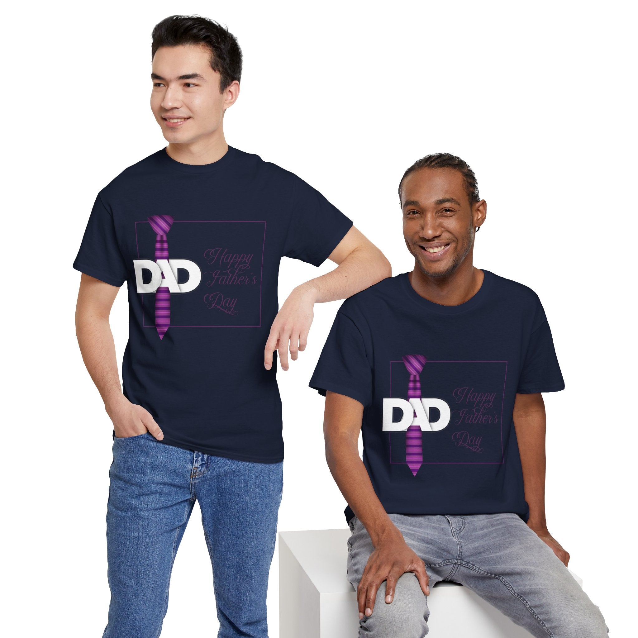 Modern Happy Fathers Day Attractive Design-DAD