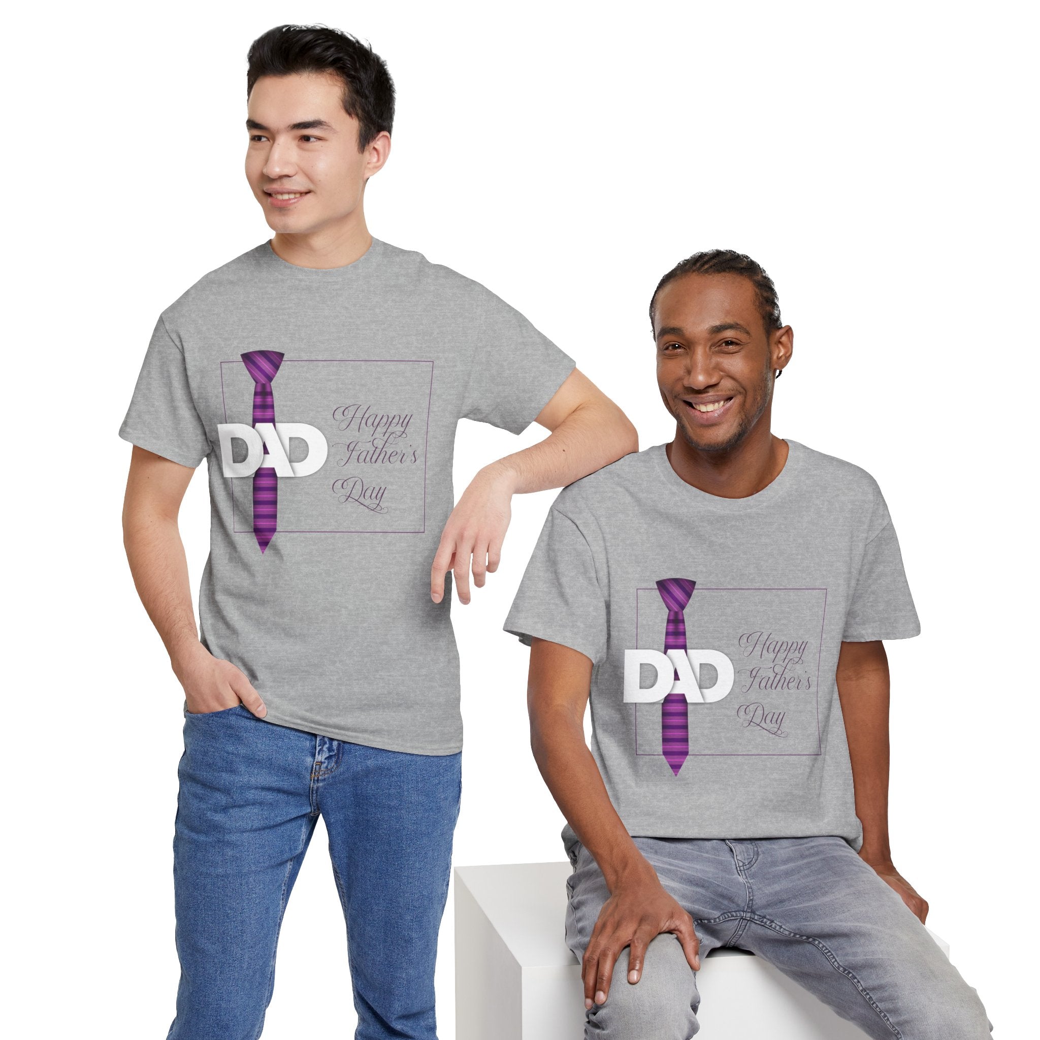 Modern Happy Fathers Day Attractive Design-DAD
