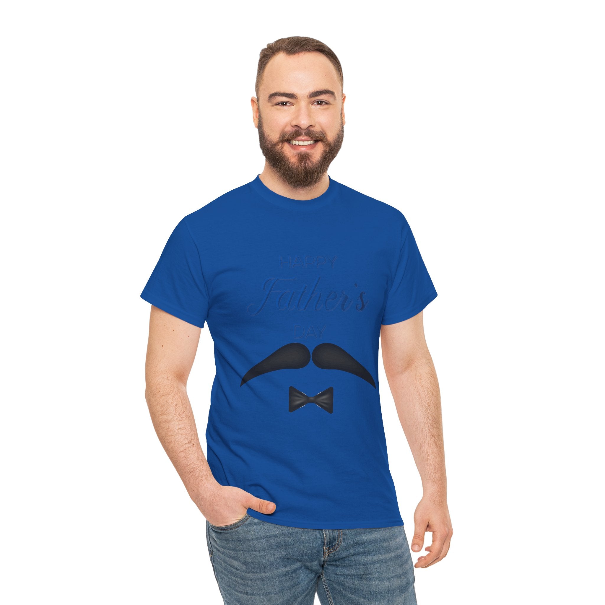 Modern Happy Fathers Day Attractive Design-DAD