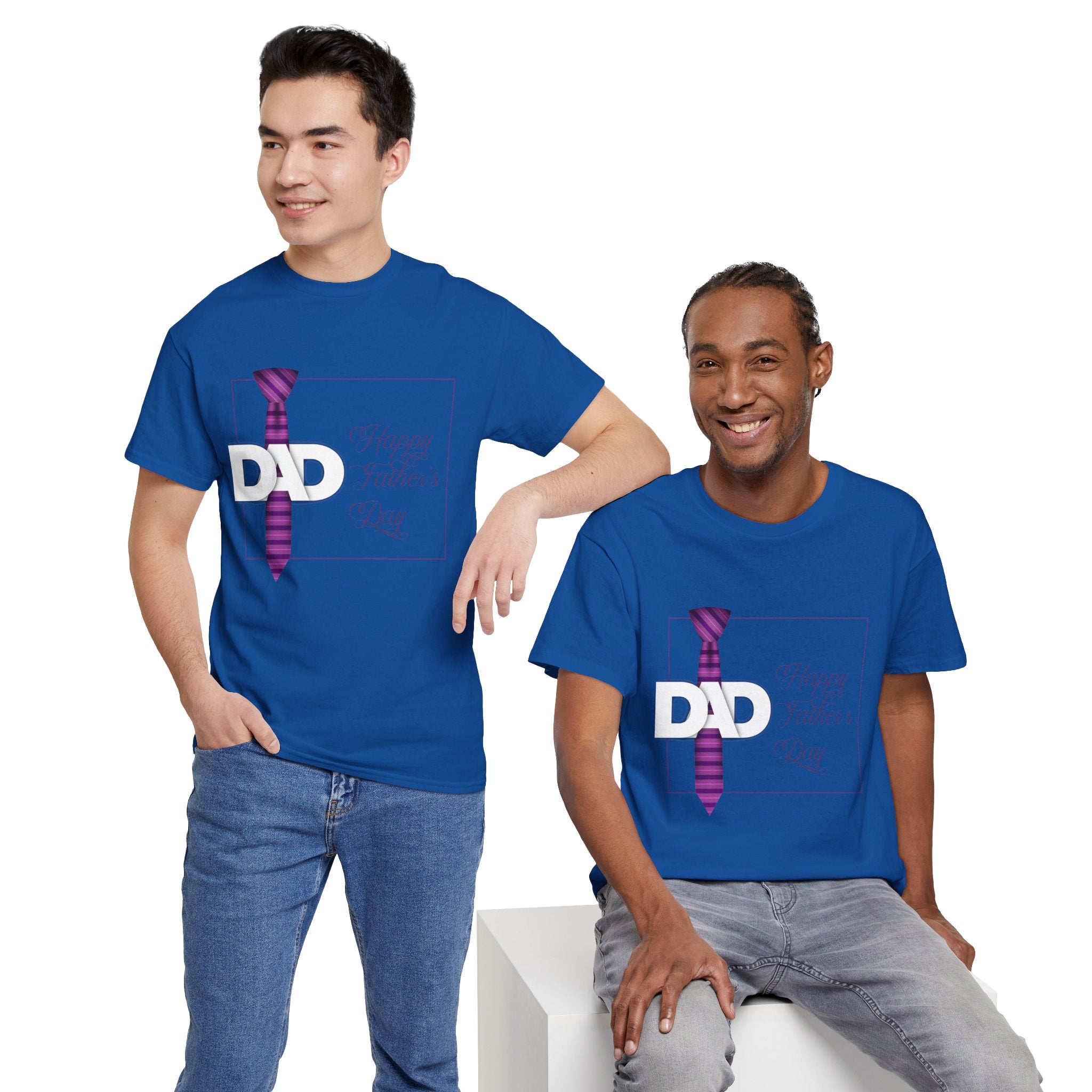 Modern Happy Fathers Day Attractive Design-DAD