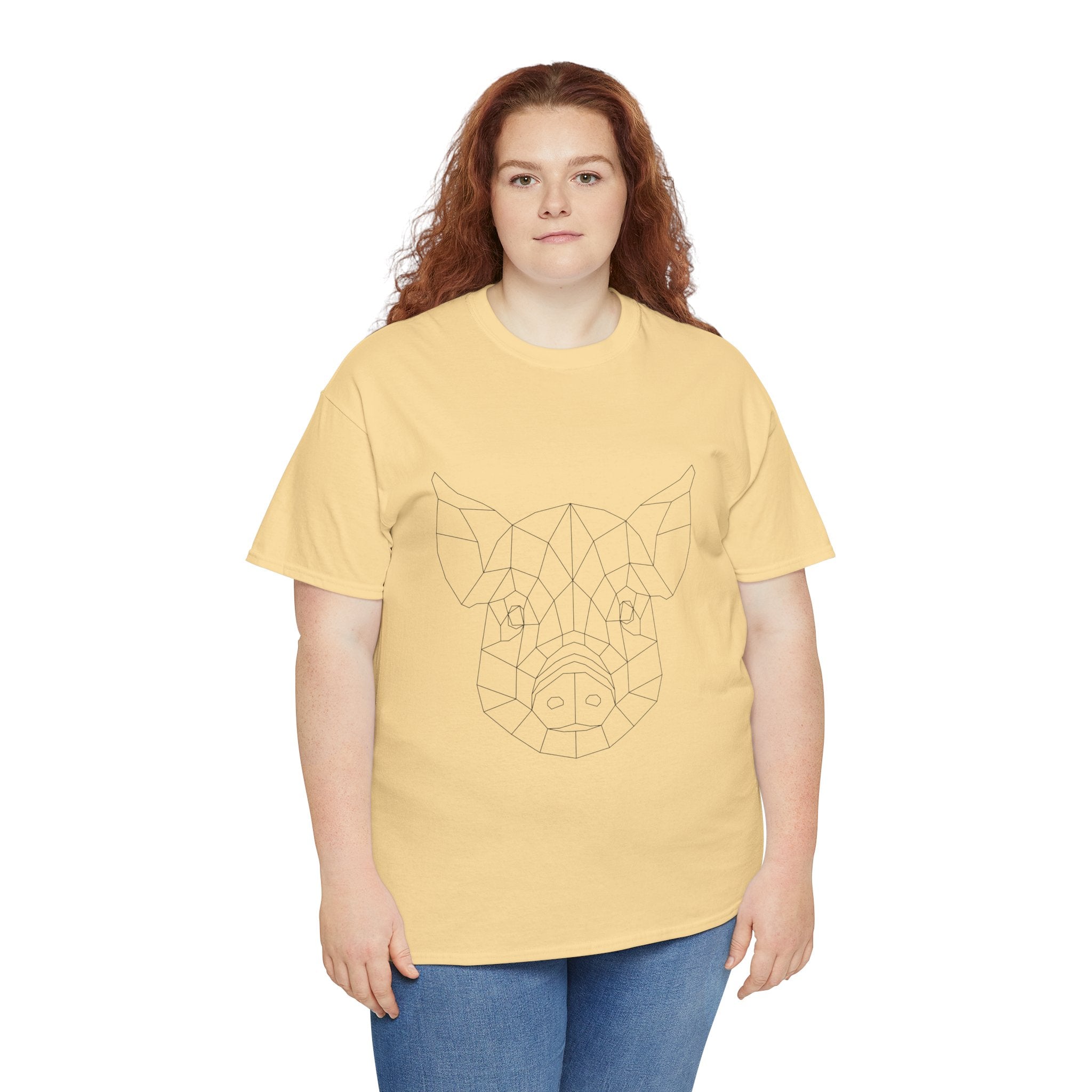 Pig-Animal Geometric