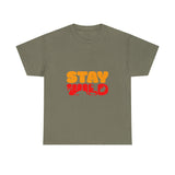 Stay Wild Text Illustration For T Shirt Design –motivation quotes