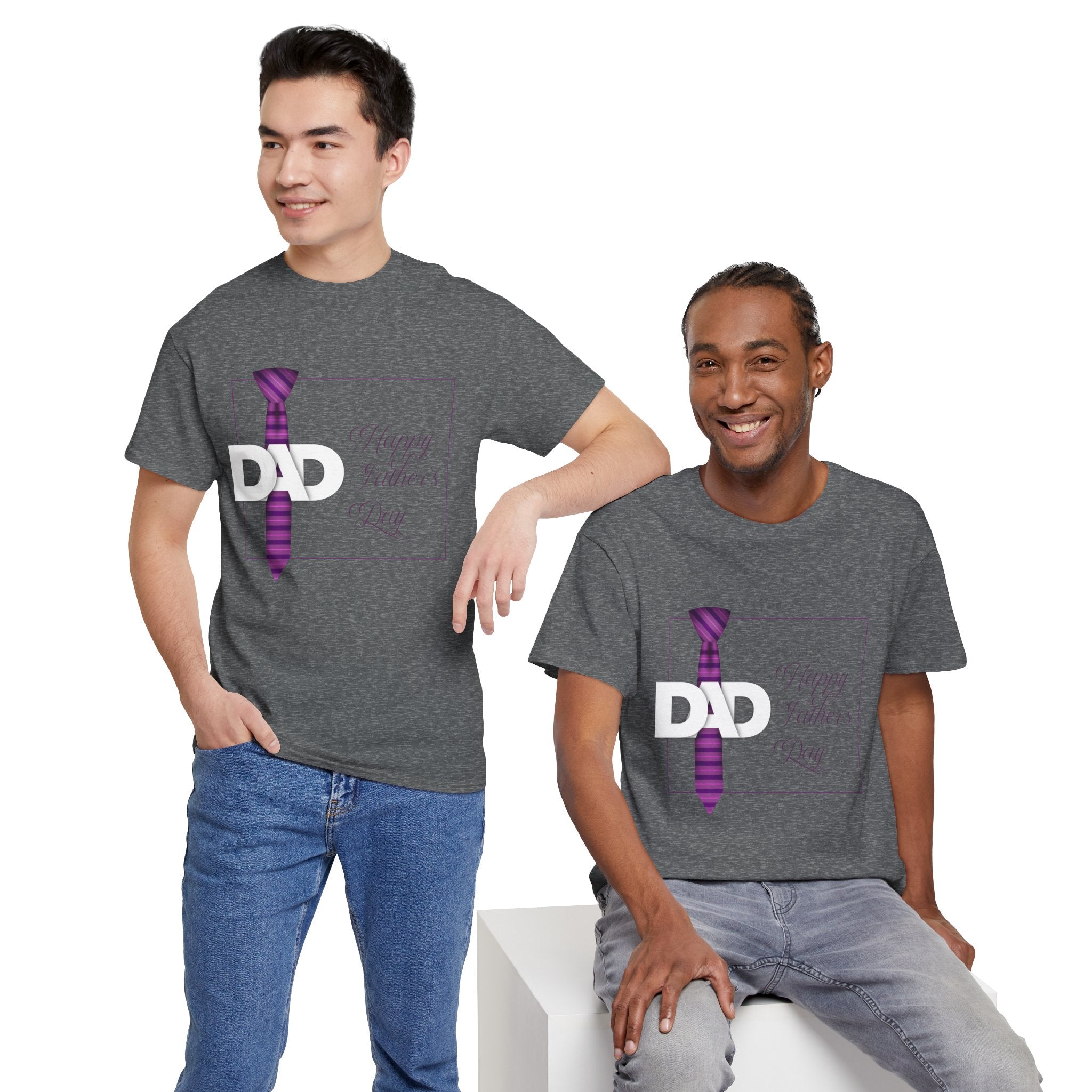 Modern Happy Fathers Day Attractive Design-DAD